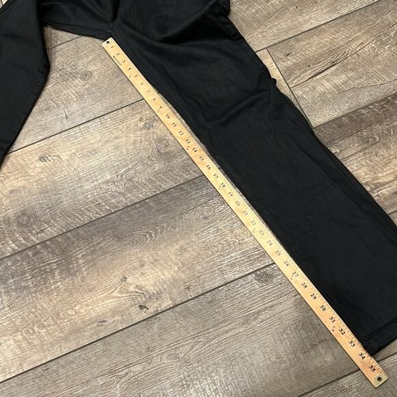 Naked & Famous Denim Black Slim Straight Jeans - Picture 6 of 11